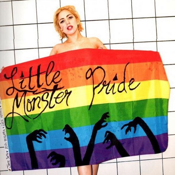 Lady Gaga posta mensagem de apoio aos gays (Foto: Reprodução/Instagram)