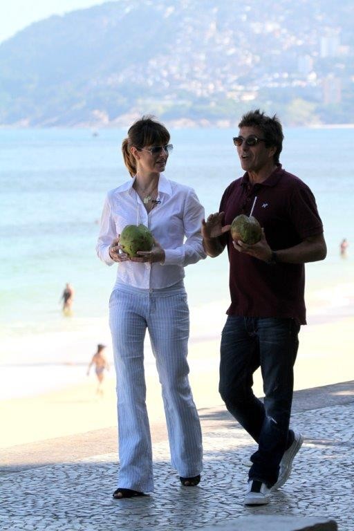 Fernanda Abreu e Evandro Mesquita (Foto: André Freitas / AgNews)