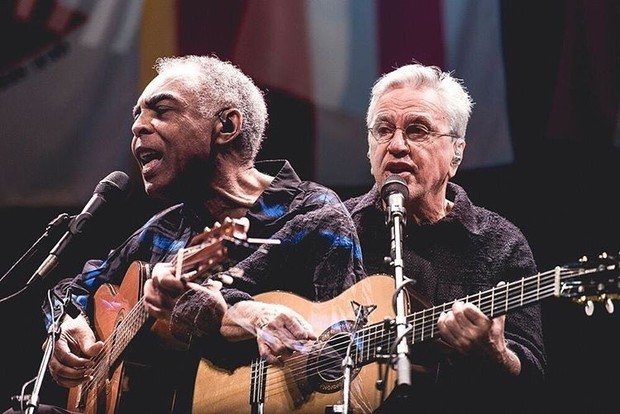 Gilberto Gil e Caetano Veloso (Foto: Reprodução/Instagram)