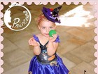 Sheila Mello posta foto da filha vestida de bruxinha: 'Pronta para o Halloween'
