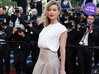 Look do dia: Amber Heard vai a première no Festival de Cannes