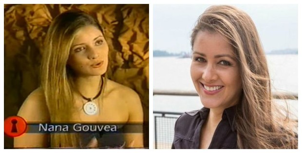 Antes e depois de Nana Gouvêa (Foto: Reprodução de Vídeo | Reprodução do Instagram)
