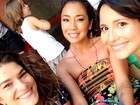 Dani Suzuki, Ju Knust e Priscila Fantim posam juntas: 'Entre amigas'