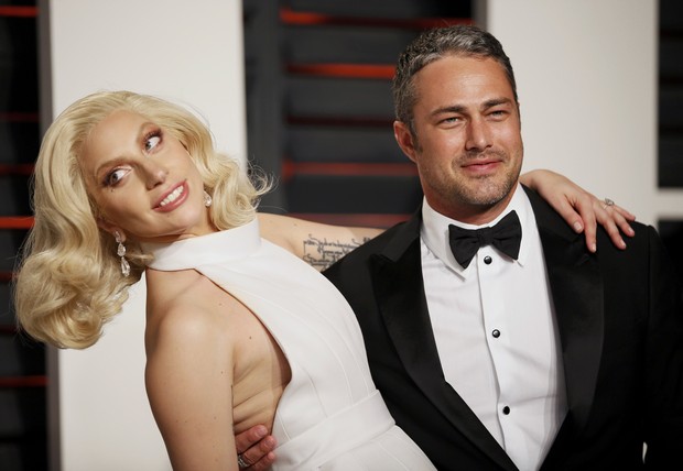 Lady Gaga e Taylor Kinney (Foto: Reuters)