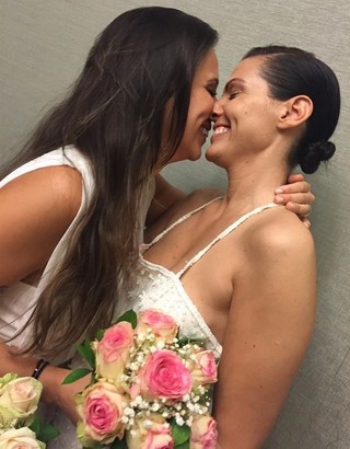 Angelis Borges e Nina Fisher (Foto: Instagram / Reprodução)