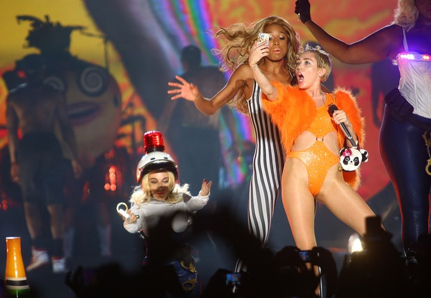 Show de de Miley Cyrus (Foto: Iwi Onodera / EGO)
