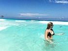 Raíssa Naves posa em Cancún: 'Certeza de que estou no paraíso'
