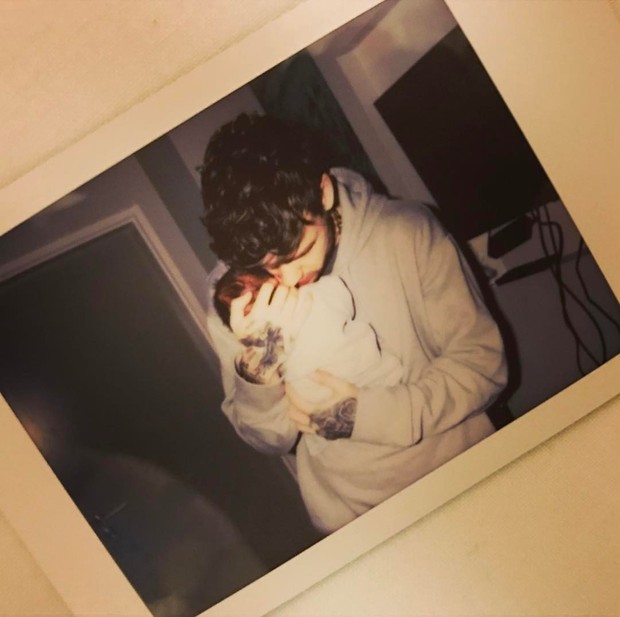 Liam Payne com o filho (Foto: Reprodução / Instagram)