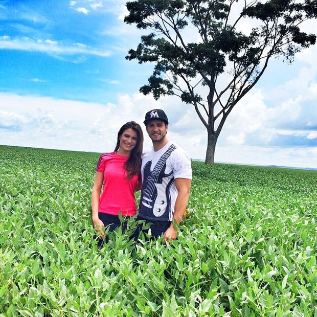 Kamilla e Eliéser (Foto: Reprodução/Instagram)