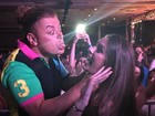 David Brazil brinca com Camila Karam, apontada como affair de Neymar