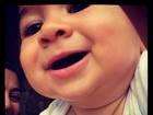 Juliana Paes baba pelo filho caçula: 'Sorriso mais poderoso do mundo'
