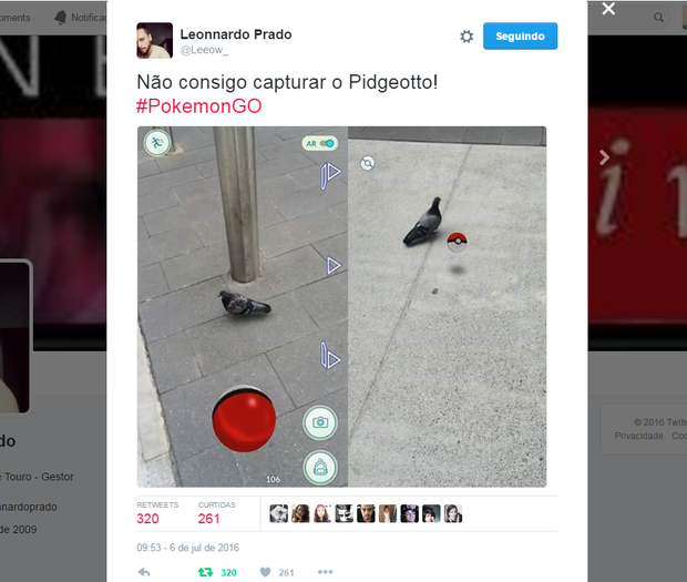 Memes de Pokémon Go no Twitter (Foto: Reprodução/Twitter)