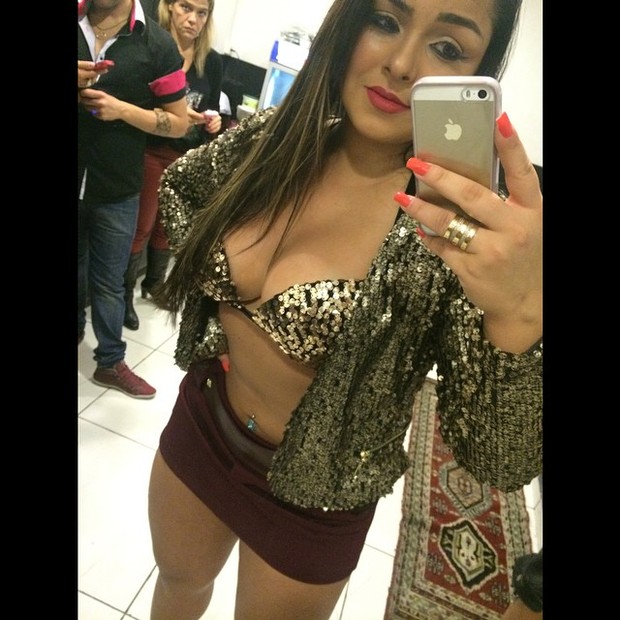 Mulher Melancia posa para selfie (Foto: Instagram/ Reprodução)