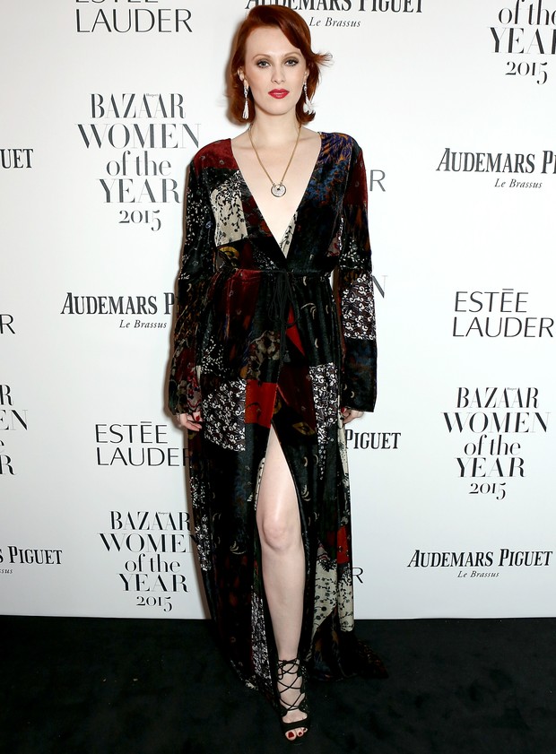Karen Elson no Women of the Year Awards 2015 (Foto: Getty Images)