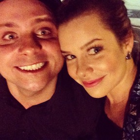 Léo Fuchs e Fernanda Souza em festa no Rio (Foto: Instagram/ Reprodução)