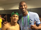Neymar posa ao lado de Kobe Bryant: 'Sou fã demais' 