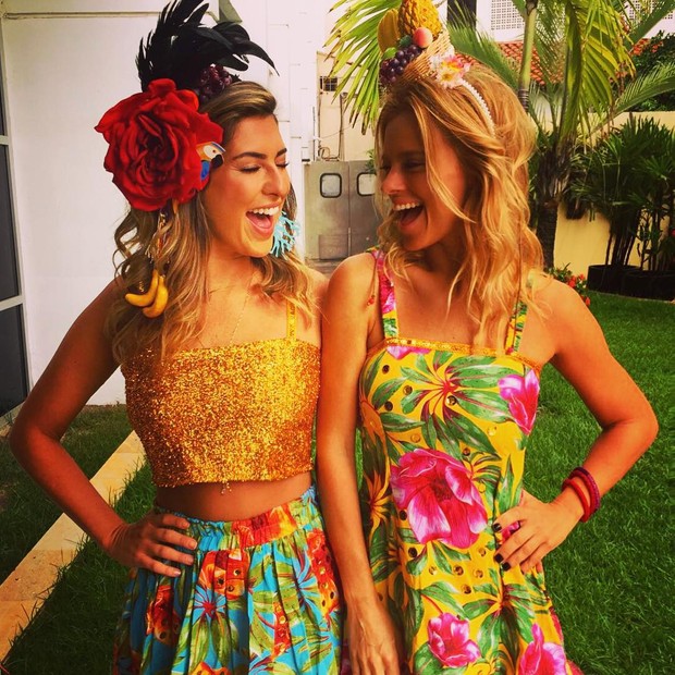 Fernanda Paes Leme e Carolina Dieckmann (Foto: Reprodução/Instagram)