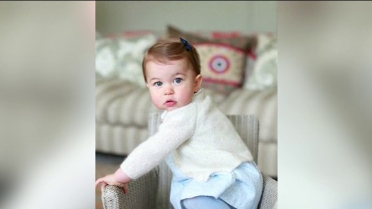 Princesa Charlotte comemora 1º aniversário nesta segunda