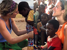 Giovanna Ewbank mostra reencontro com criança que conheceu na África
