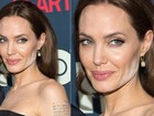 Além de Angelina Jolie, veja outras famosas que já erraram feio na maquiagem