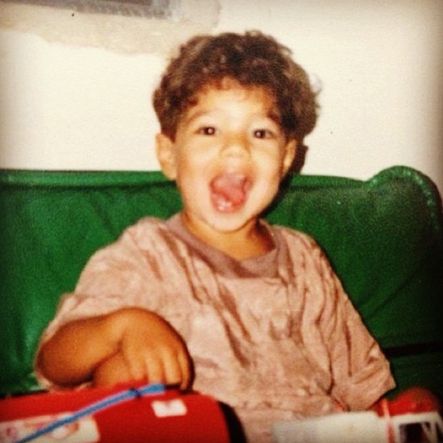 Caio Castro posta foto de quanto era criança (Foto: Instagram / Reprodução)
