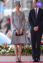 Look do dia: Kate Middleton faz 1ª aparição após anunciar gravidez