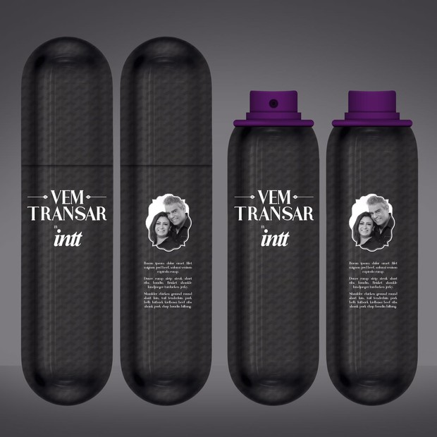 A linha de produtos Vem Transar, de Nizo e Tatiana (Foto: X Tudo Comunicação Completa)