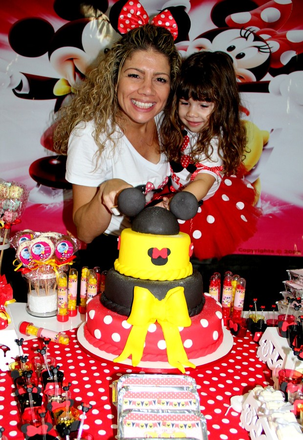 Catia Paganote celebrou os 3 anos da filha Valentina  (Foto: Pablo Amora Assessoria de Imprensa)