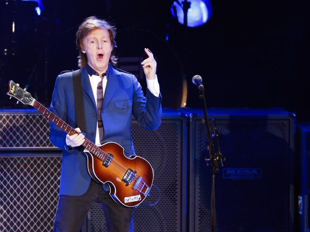 Paul McCartney em show na Zona Oeste do Rio (Foto: Felipe Panfili/ Ag. News)