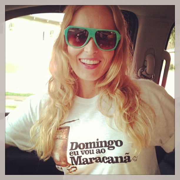 Angélica a caminho do Maracanã (Foto: Reprodução_Instagram)