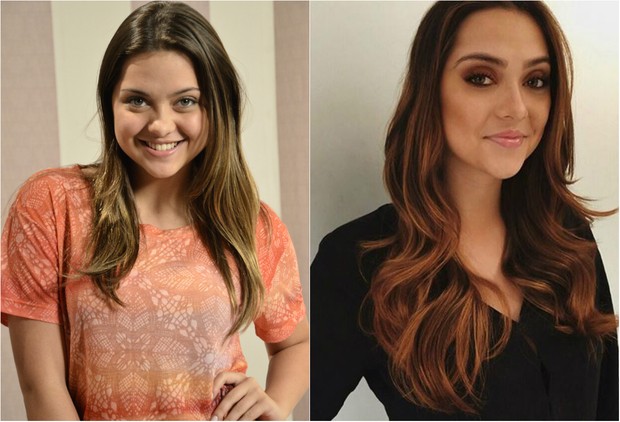 Antes e depois: Polliana Aleixo está com 50 quilos e revela segredos de beleza (Foto: TV Globo/Divulgação)