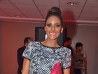 Grávida, namorada de Eike Batista vai a evento de moda em São Paulo