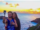 Ex-BBBs Rafael Licks e Talita Araújo celebram quatro meses de namoro