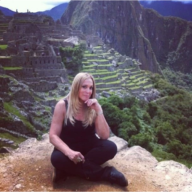 Susana Vieira em Machu Picchu (Foto: Reprodução/Instagram)