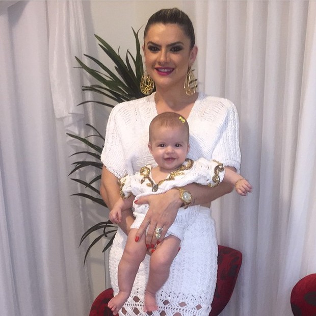 Mirella Santos e a filha, Valentina (Foto: Instagram/ Reprodução)