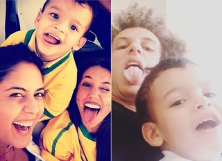 Sara e David Luiz  (Foto: Reprodução/Instagram)
