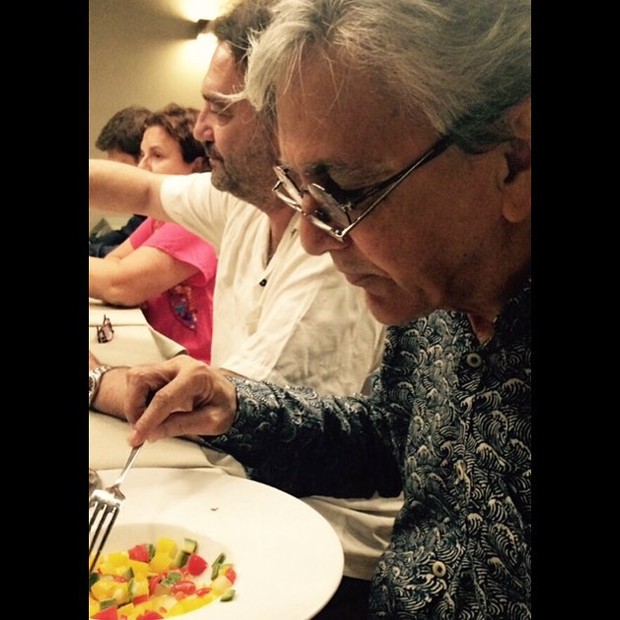 Caetano Veloso com dois óculos (Foto: Reprodução/Instagram)