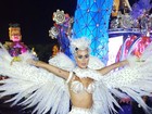 Thaila Ayala escolhe fantasia de coruja para desfile da Gaviões da Fiel 