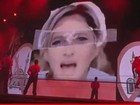 Madonna coloca suástica na testa de líder política francesa durante show