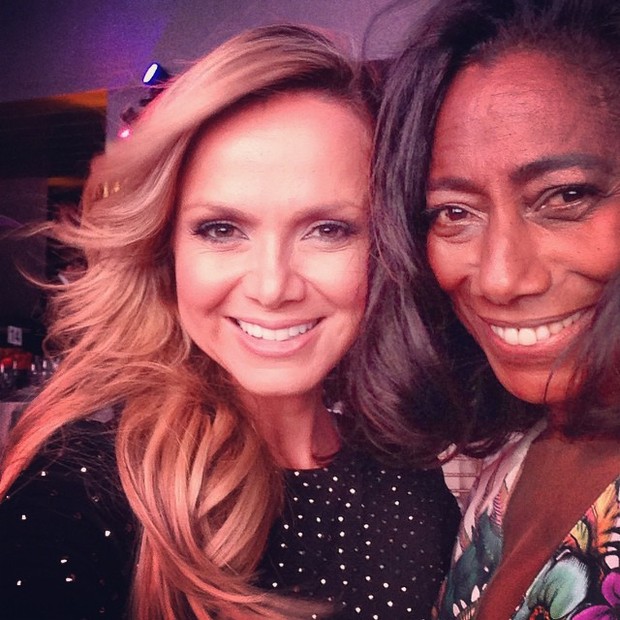 Eliana e Glória Maria no Brazil Foundations (Foto: Reprodução/Instagram)