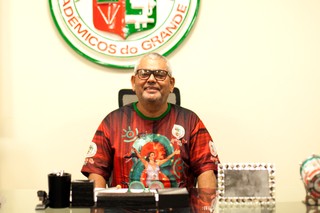 Jayder Soares Presidente da Grande Rio (Foto: Anderson Barros / EGO)
