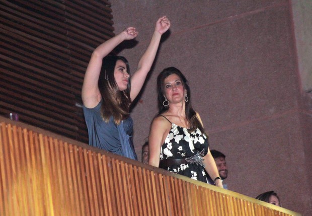 Wanessa se diverte durante show de Zezé di Camargo e Luciano (Foto: Celso Tavares / EGO)
