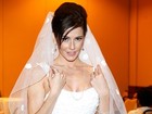 Deborah Secco sobre seu vestido de casamento: ‘Ninguém nunca vai ver’