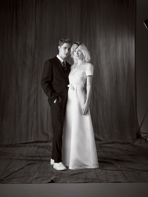  O estilista Alexandre Herchcovitch cria roupa de noiva e para casamento a preços populares para rede de departamento (Foto:  Bob Wolfenson e Lu Prezi/Divulgação)