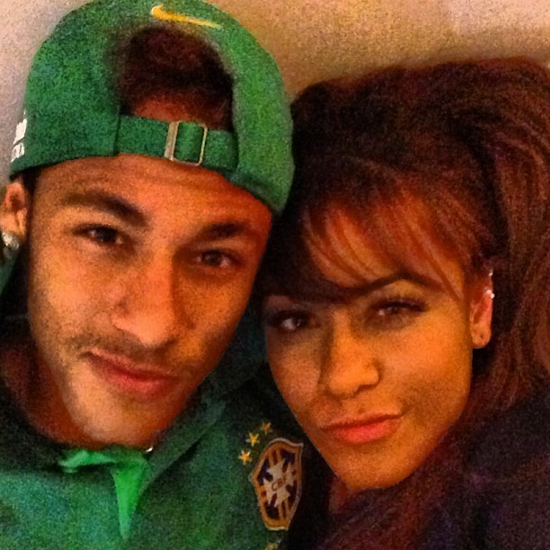 Neymar e a irmã Rafaella Santos (Foto: Instagram/ Reprodução)