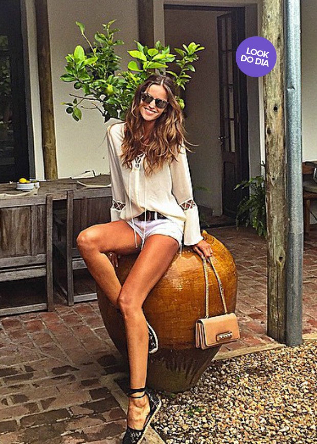 Look do dia: Izabel Goulart (Foto: Reprodução do Instagram)