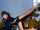 Sarada sempre! Izabel Goulart posta foto fazendo ginástica aos 12 anos