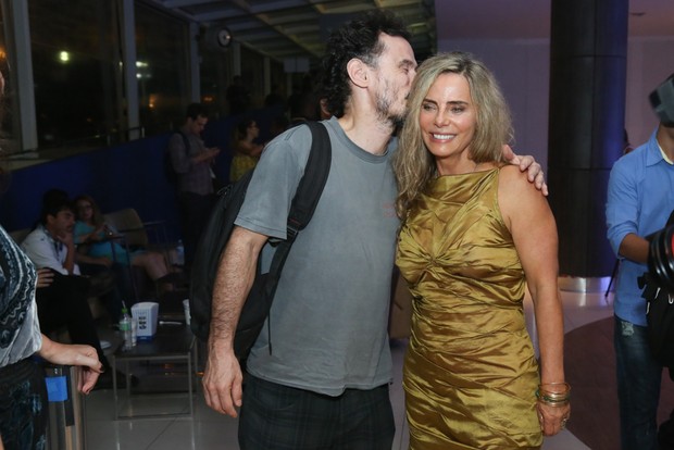 Enrique Diaz e Bruna Lombardi (Foto: Roberto Filho/ Brazil News)