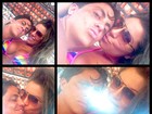 Thammy Miranda troca carinhos com a namorada: 'In love'