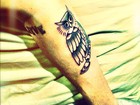 Justin Bieber mostra sua nova tatuagem em rede social